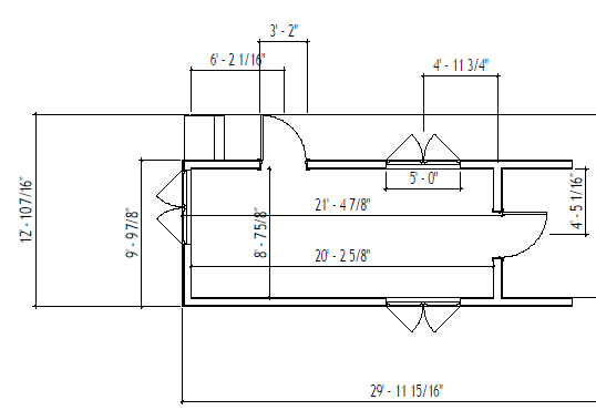 MODERN TRAILER TRANSFORM - FLOOR PLAN